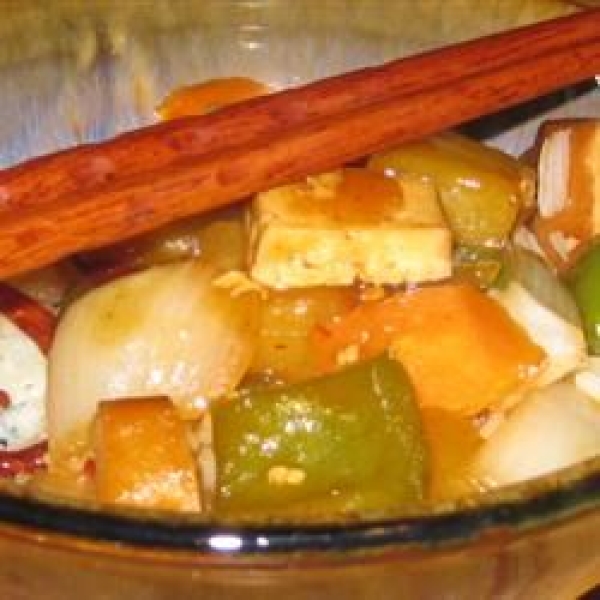 Teriyaki Tofu with Pineapple