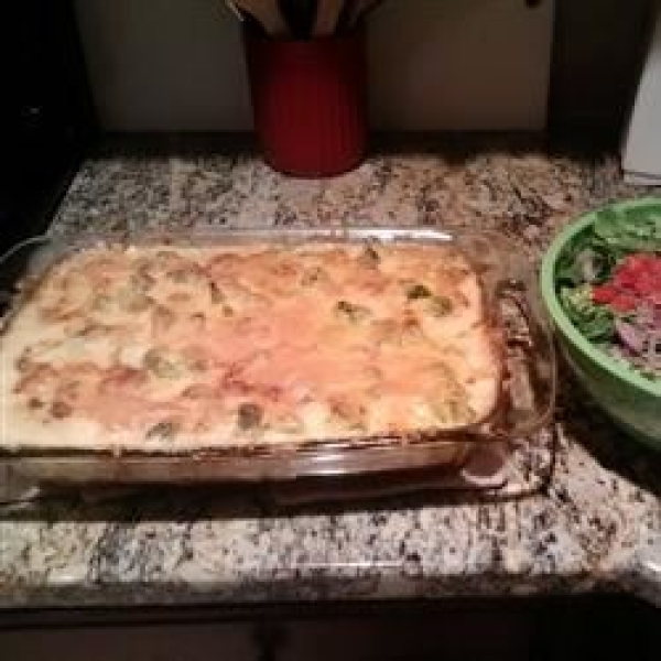 Cheesy Chicken and Potato Casserole