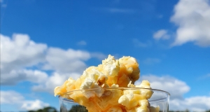 Chocolate Mousse with Salted Caramel Popcorn