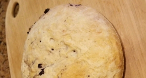 Kalamata Olive and Garlic Bread