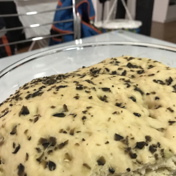 Kalamata Olive and Garlic Bread