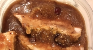 Instant Pot Pork Loin in Cranberry-Dijon Sauce