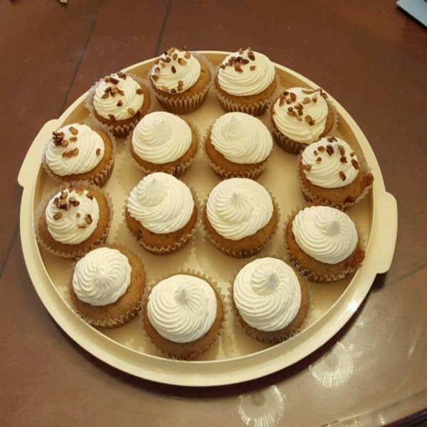 Candied Yam Cupcakes