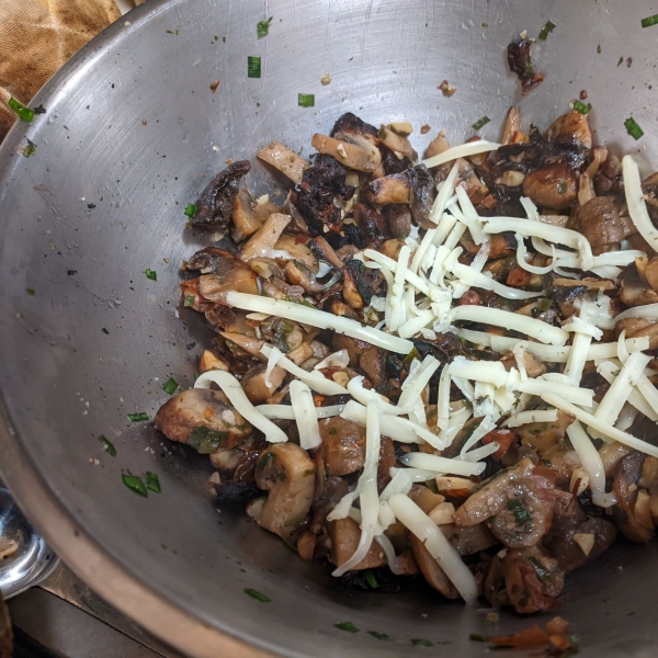 Stuffed Grilled Portobello Mushroom Caps
