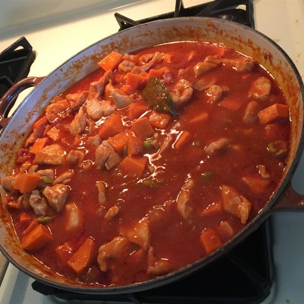 Chicken and Olive Stew