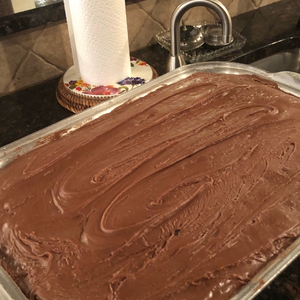 G.G.'s Chocolate Sheet Cake