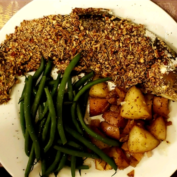 Pecan-Crusted Trout