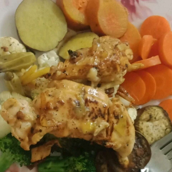 Simple Lemon Herb Chicken