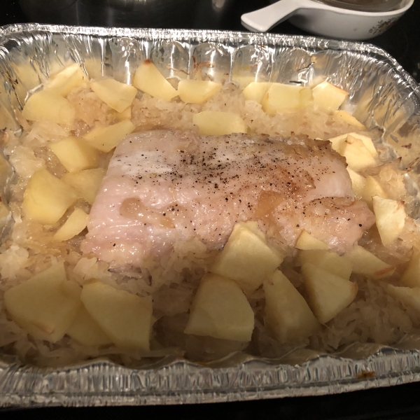 Doreen's Pork and Sauerkraut