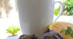 Fudgey Peanut Butter Chip Muffins
