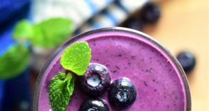 Blueberry Almond Milk Smoothie