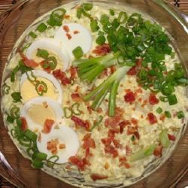 Bacon and Egger Dinner Salad