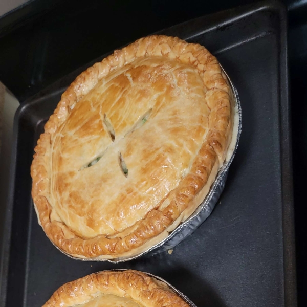 Dad's Leftover Turkey Pot Pie