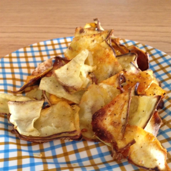 Smokey Parmesan Sweet Potato Chips