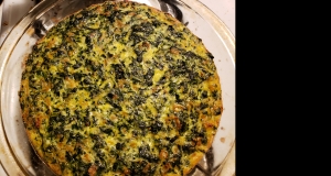 Crustless Spinach Quiche