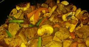 Honey-Soy Pork and Vegetables