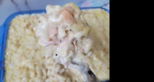 Creamy Salmon Mac and Cheese