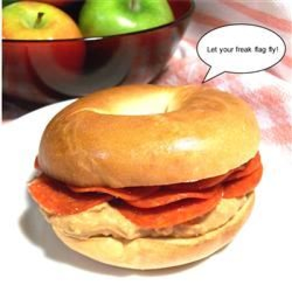 Odd Bagel Sandwiches