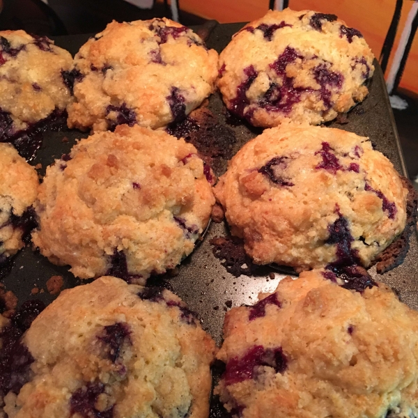 Healthier To Die For Blueberry Muffins