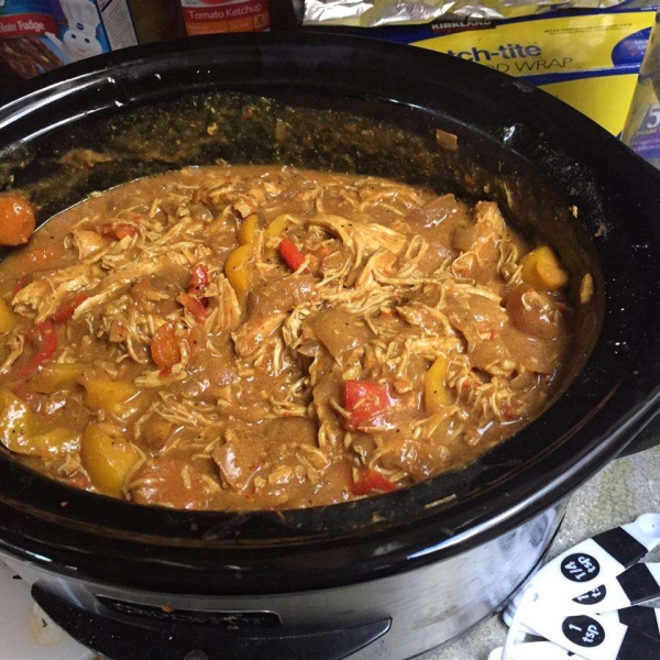 Slow Cooker Coconut Curry Chicken
