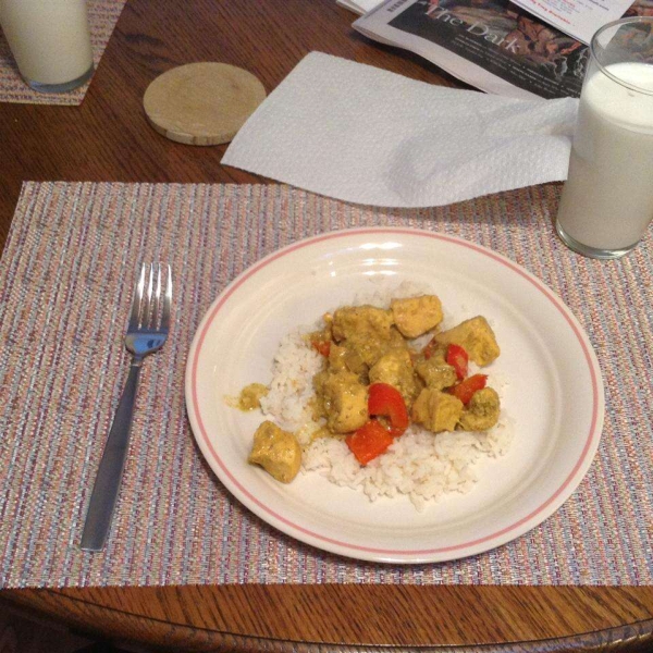 Slow Cooker Coconut Curry Chicken