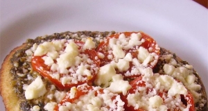 Pesto Pita Pizza