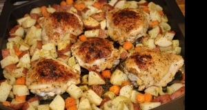 Sheet Pan Dinner with Chicken and Veggies