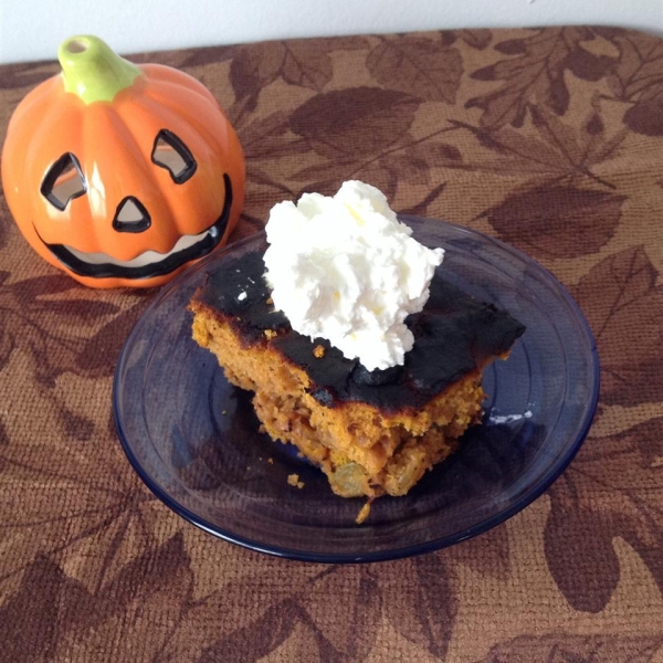 Iced Pumpkin Spice Cake