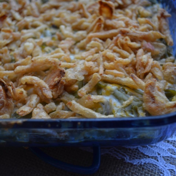 Amy's Cheesy Green Bean Casserole