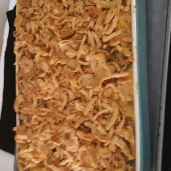 Amy's Cheesy Green Bean Casserole