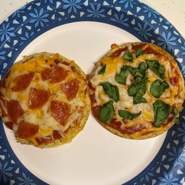 Chaffle Pepperoni Pizzas