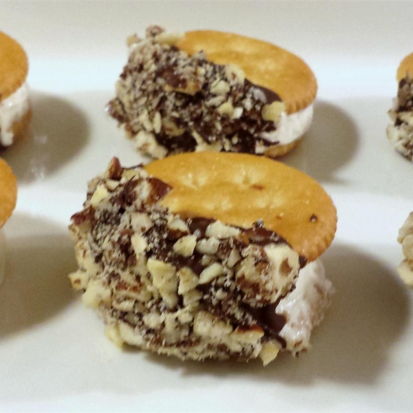 RITZ Hazelnut Gelato Sandwich