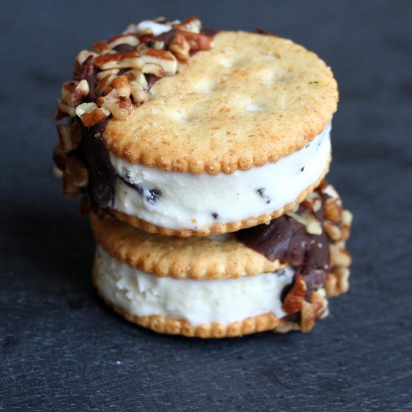 RITZ Hazelnut Gelato Sandwich