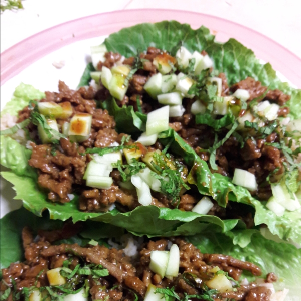 Asian Turkey Lettuce Wraps