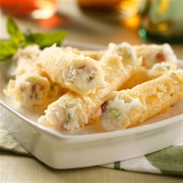 Mashed Potato Stuffed Cannoli