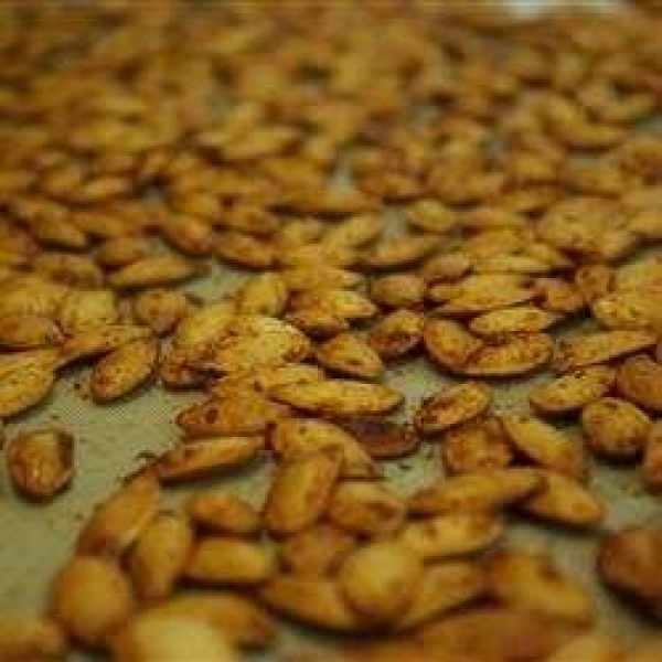 Crispy, Crunchy Pumpkin Seeds