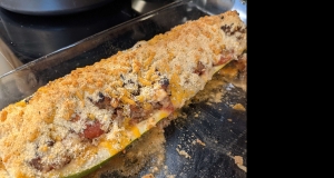 Mediterranean Stuffed Zucchini