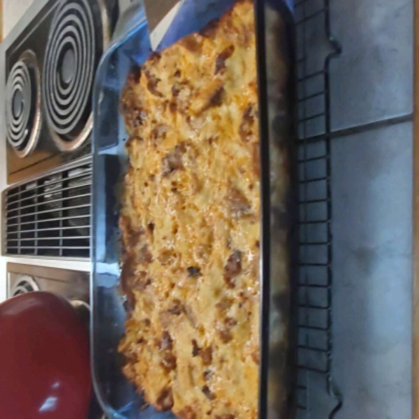 Christmas Breakfast Sausage Casserole