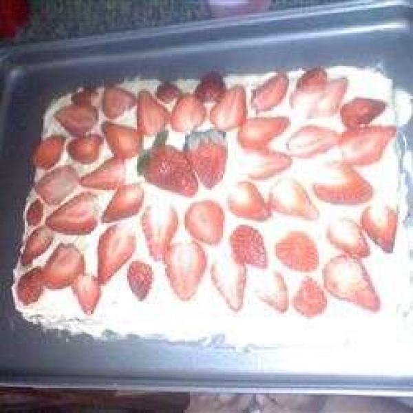 Strawberry Marble Cake