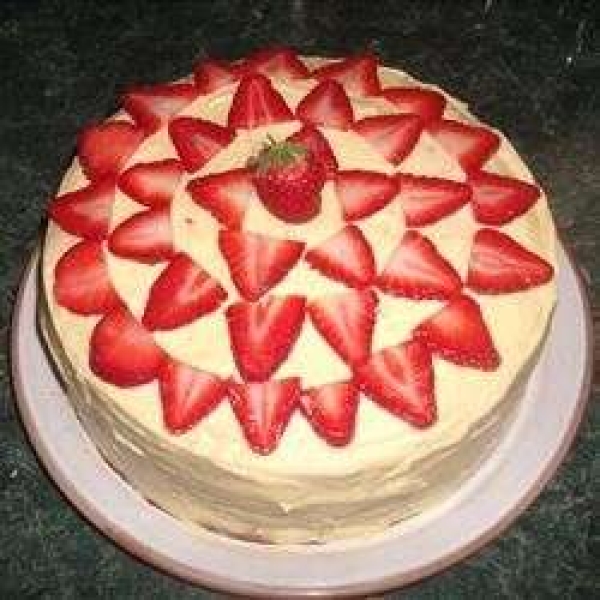 Strawberry Marble Cake