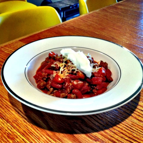 Beef Chili Five Ways