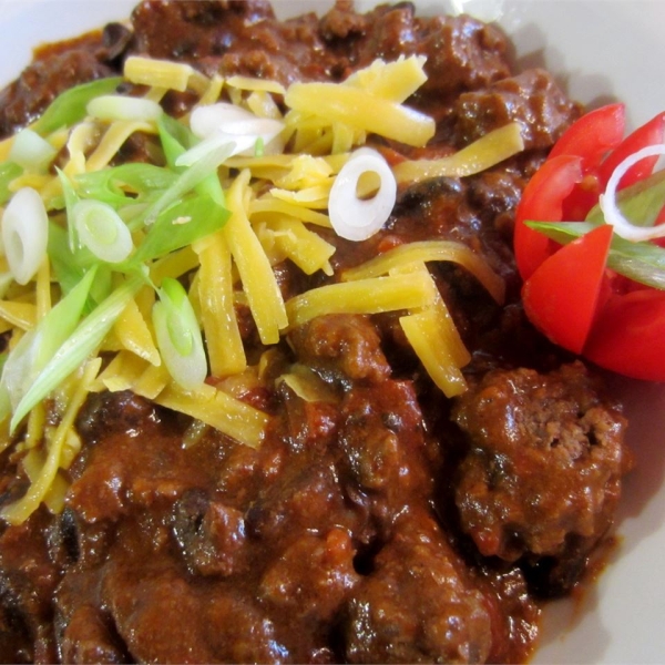 Beef Chili Five Ways