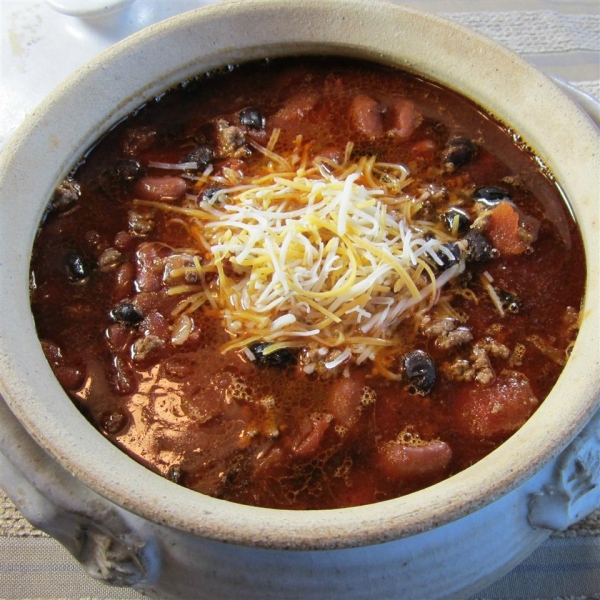 Beef Chili Five Ways