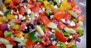 Sylvia's Easy Greek Salad