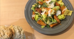 Roasted Sweet Potato and Rocket Salad