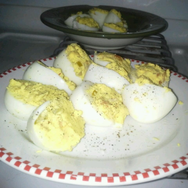 Shrimp Deviled Eggs