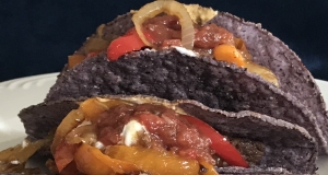 Easy Flank Steak Fajitas