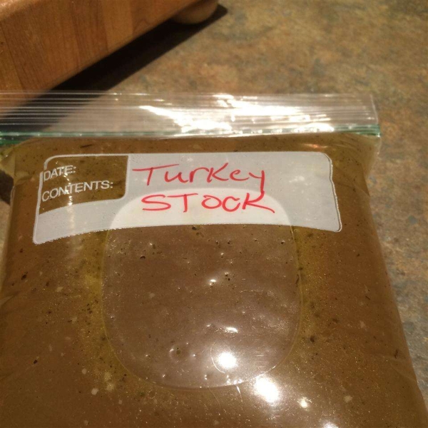Leftover T-Day Turkey Stock