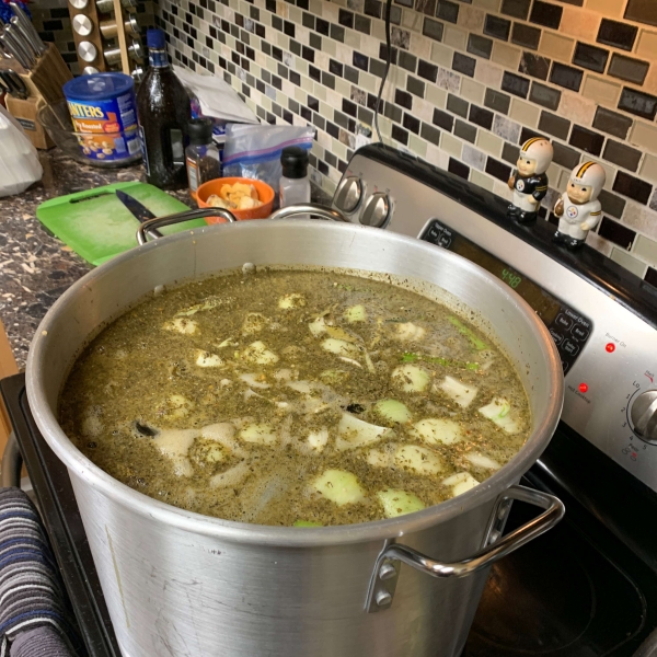 Leftover T-Day Turkey Stock
