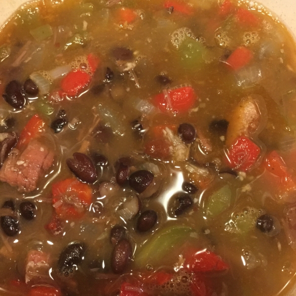 Smoky Black Bean Soup